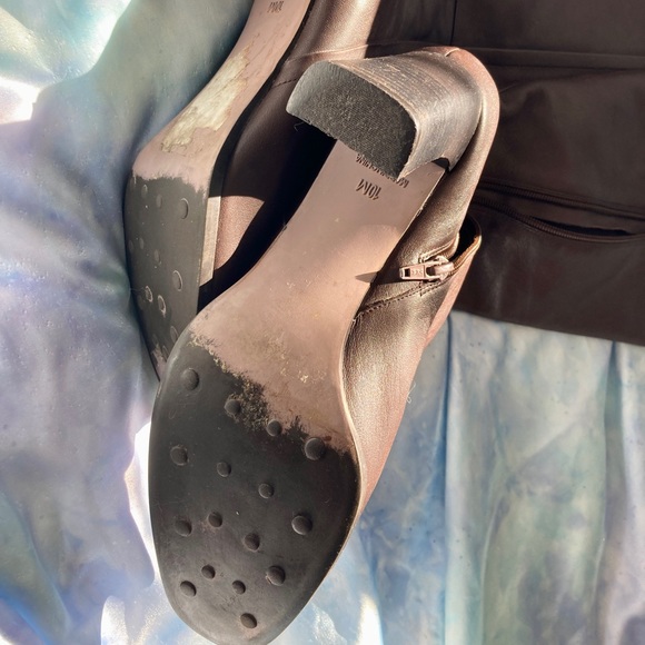 Full Leather Uppers heeled Boots - Picture 3 of 5